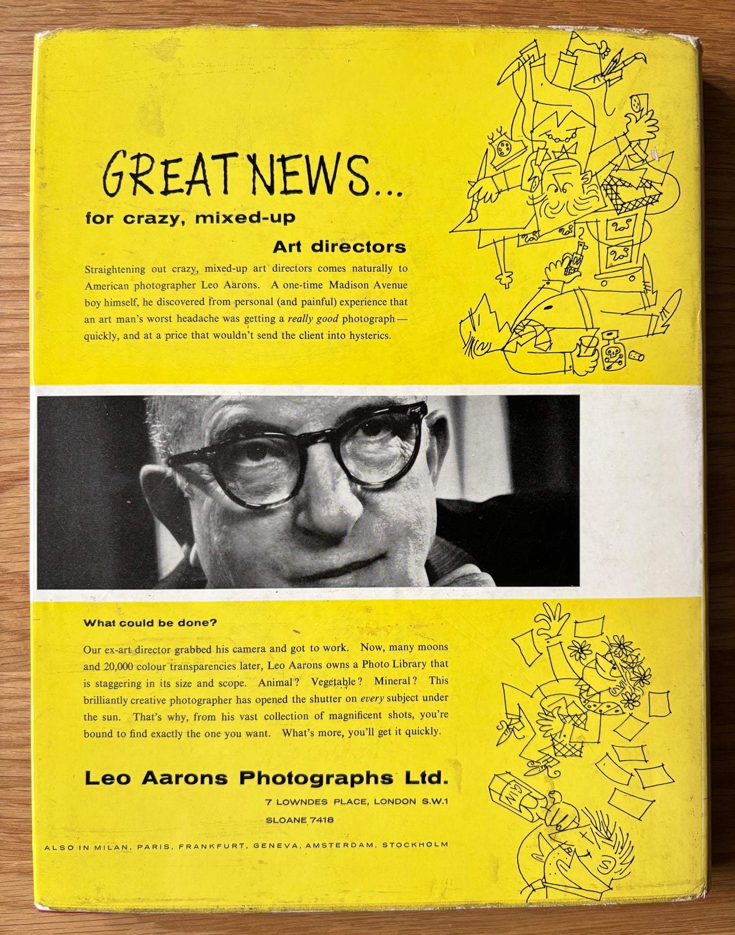 Paul Peter Piech MODERN PUBLICITY 1959- 60 No 29 DJ Graphic Art ADVERTISING