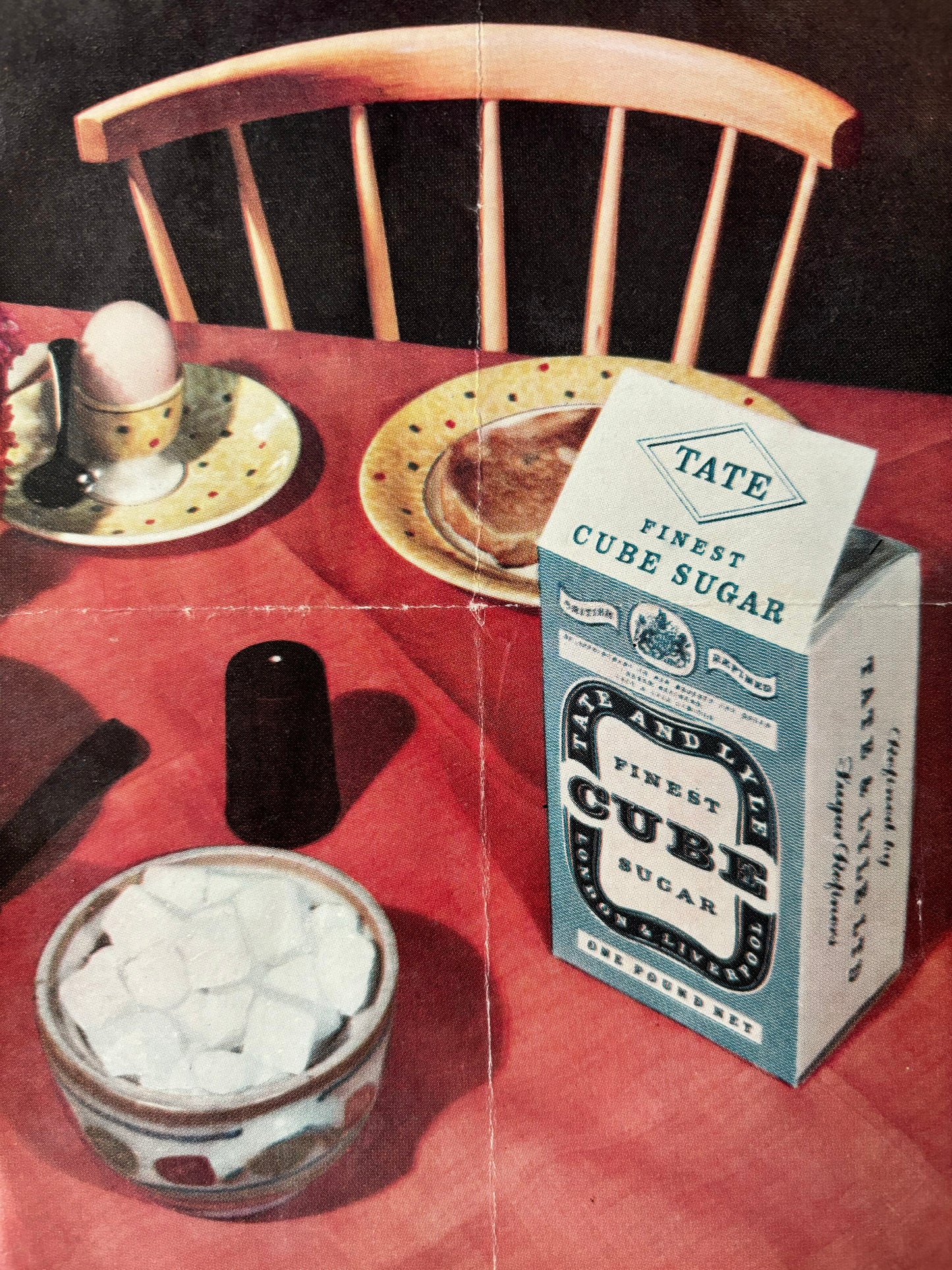 1950’s TATE & LYLE Take Sugar To Keep Slim Leaflet