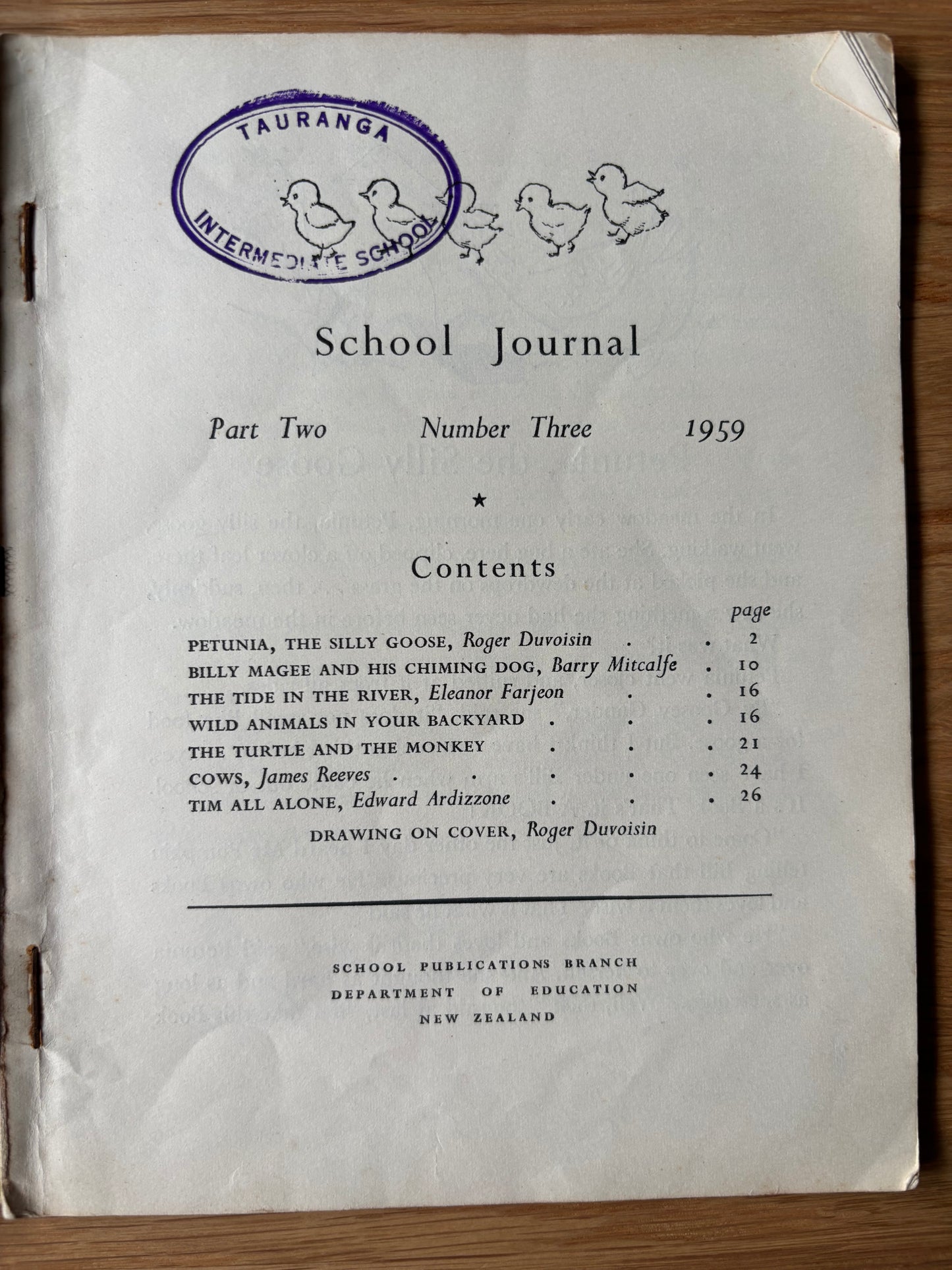 SCHOOL JOURNAL Part 2 No 5 1962 NEW ZEALAND Illustrated Stories