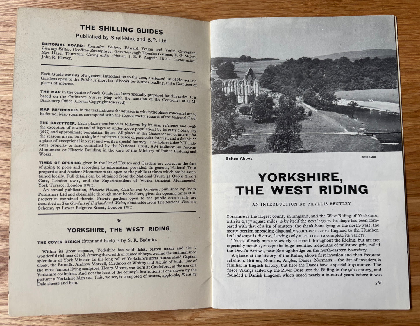 S R Badmin YORKSHIRE WEST RIDING SHELL SHILLING GUIDE 1964
