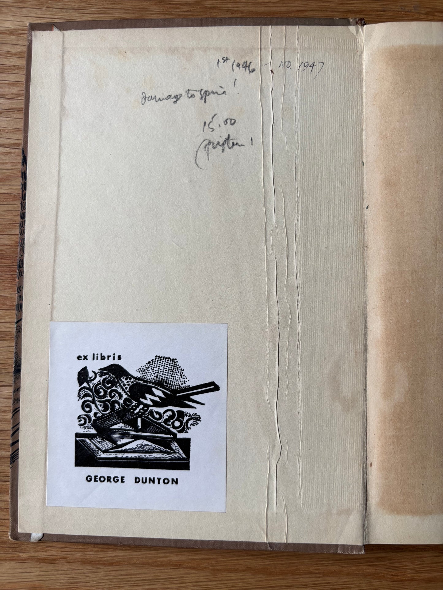 Edward Bawden TRAVELLERS’ VERSE M G Lloyd Thomas 1st Ed 1946 Curwen ILLUSTRATED