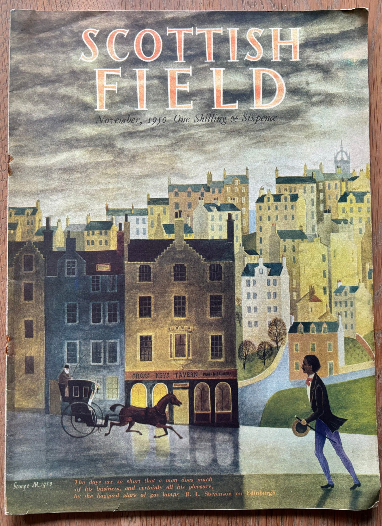 SCOTTISH FIELD MAGAZINE November 1950 George Mackie - transpontinebooks