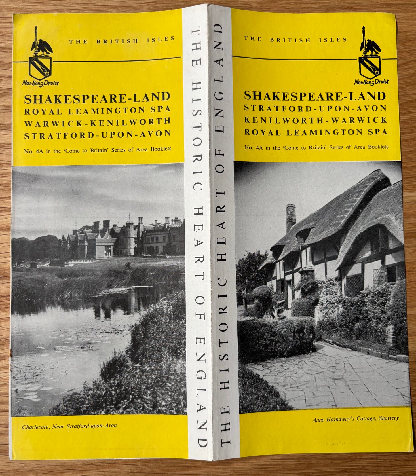 1951 Festival of Britain SHAKESPEARE LAND Come To Britain Leaflet No 4A Stratford Upon Avon