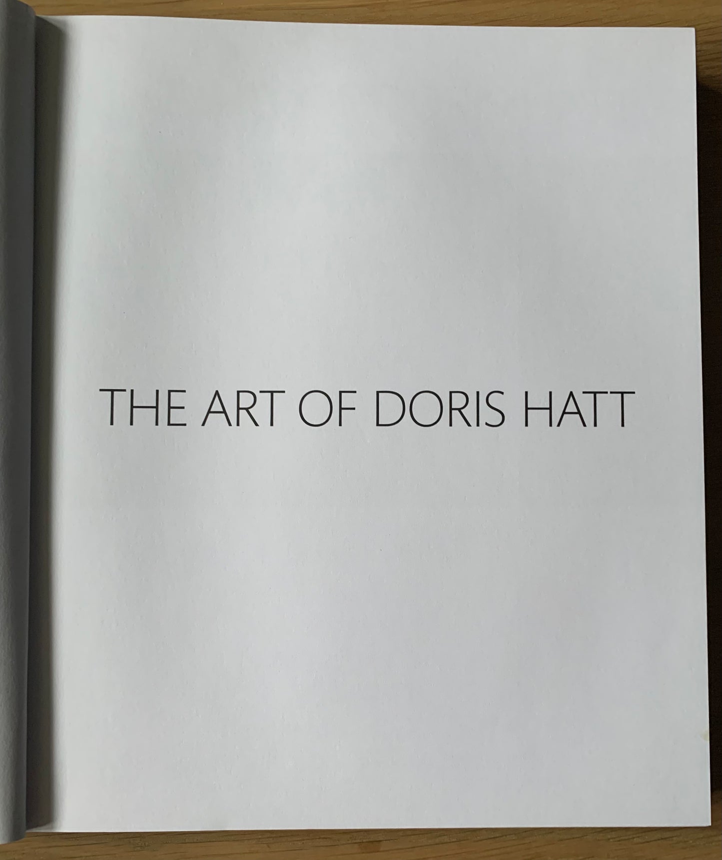 THE ART OF DORIS HATT Denys J Wilcox 2019 1st Ed Court Gallery - transpontinebooks