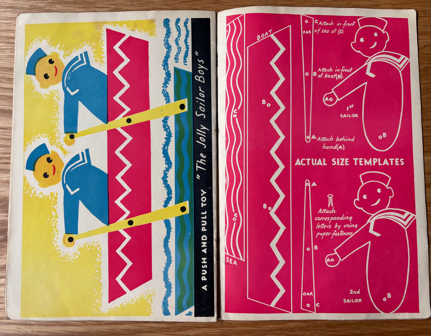 1950 ART AND CRAFT Skittles MAGAZINE CHILD EDUCATION Design Patterns