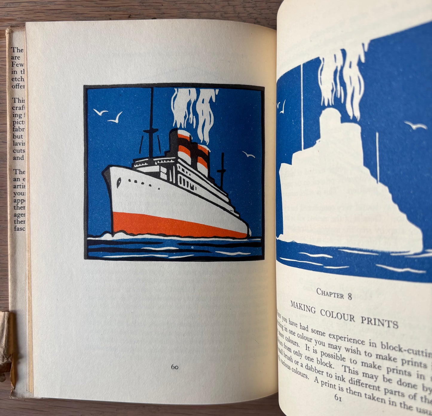 H E V Gillham LINOCUTS 1947 DJ Printing Printmaking CRAFT BOOK
