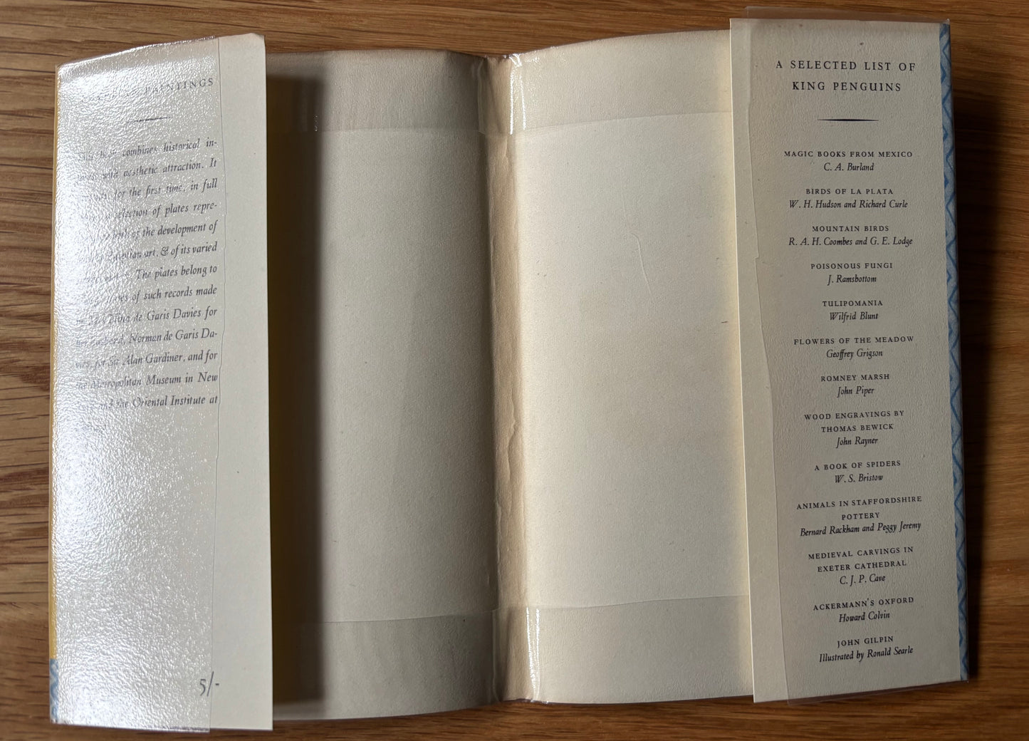 Nina Davies EGYPTIAN PAINTINGS Patricia Lyle King Penguin Book DJ 1954 ART DESIGN K71