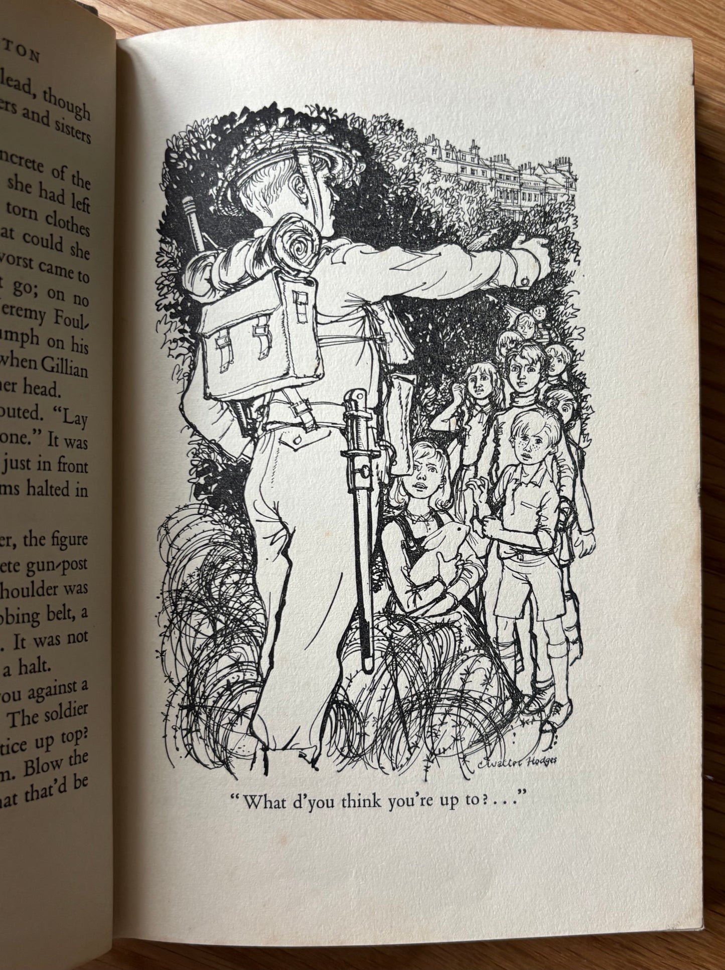 C Walter Hodges THE KIDNAPPING OF KENSINGTON 1st Ed 1959 Bruce Carter ILLUSTRATED