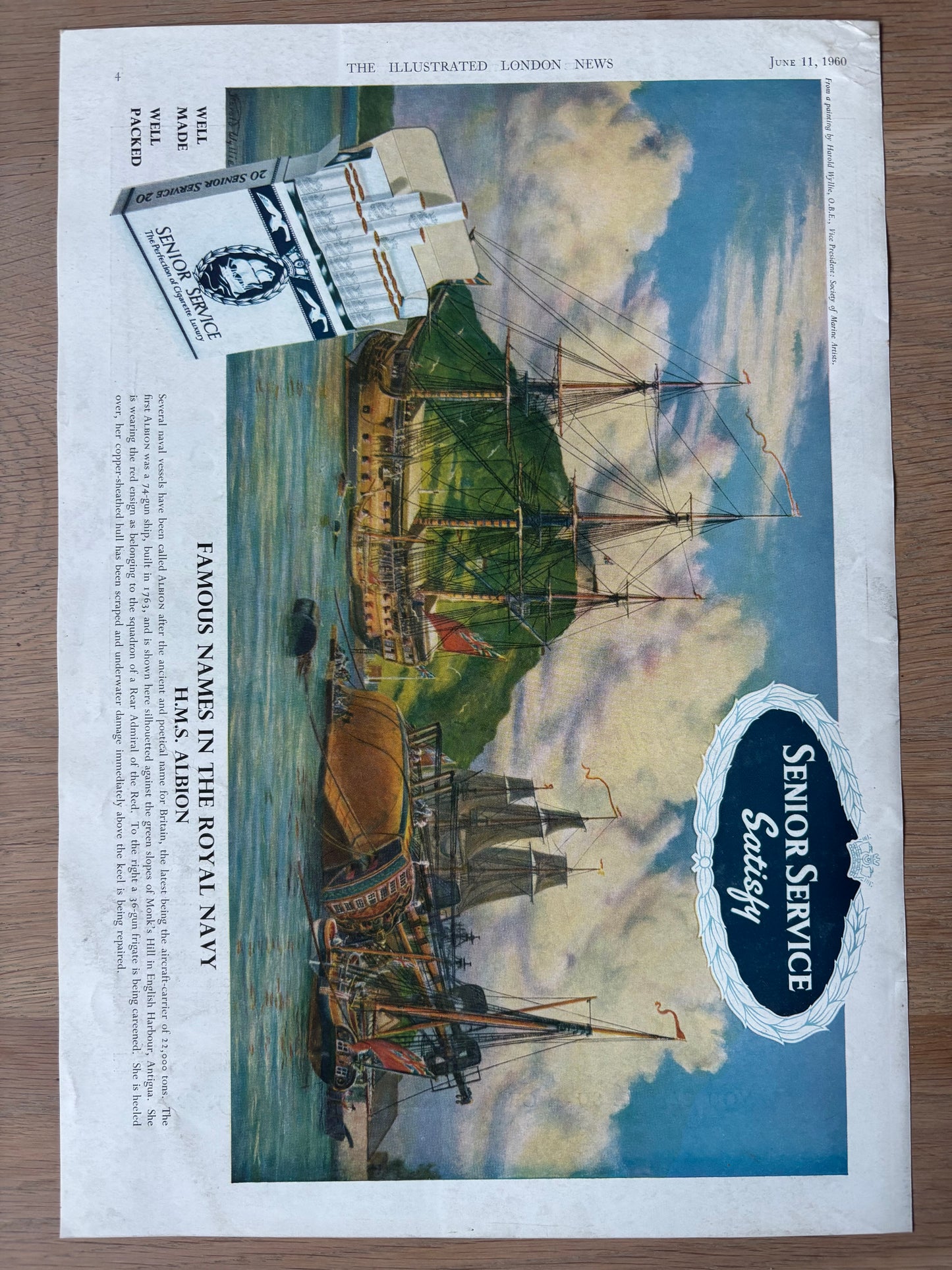 Richard Eurich SHELL GUIDE TO CAITHNESS Large ADVERT Original Ad 1960