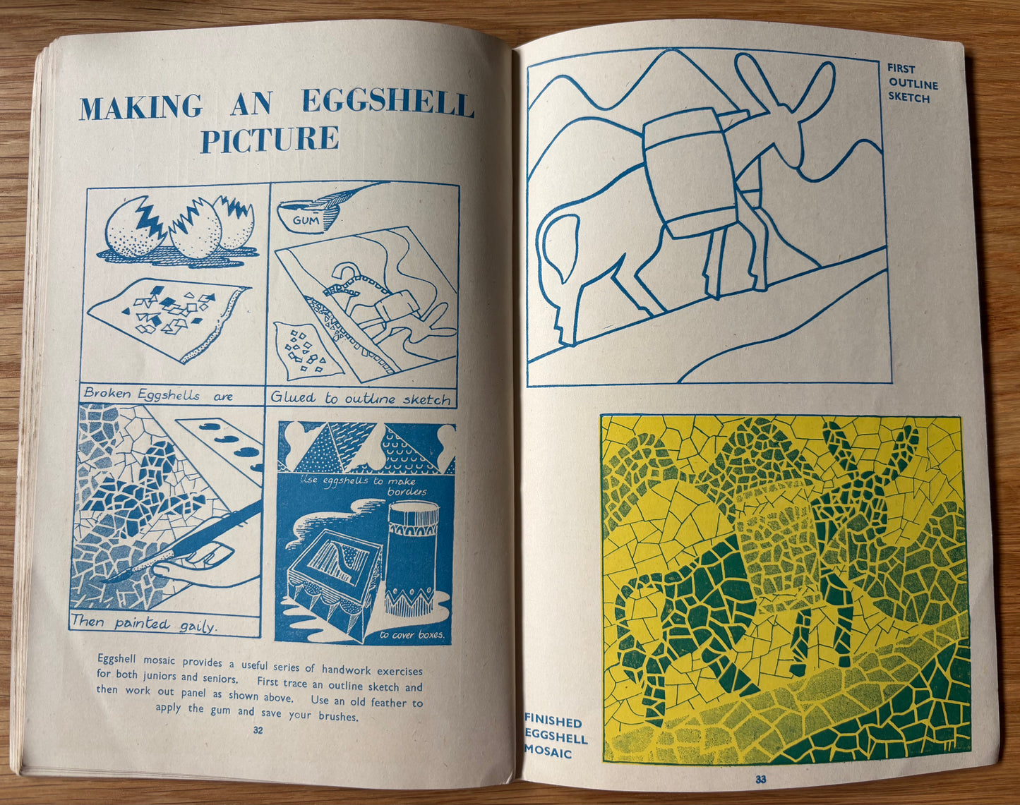 1951 ART AND CRAFT MAGAZINE Puppets CHILD EDUCATION March