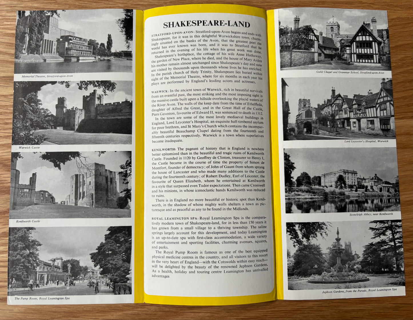 1951 Festival of Britain SHAKESPEARE LAND Come To Britain Leaflet No 4A Stratford Upon Avon