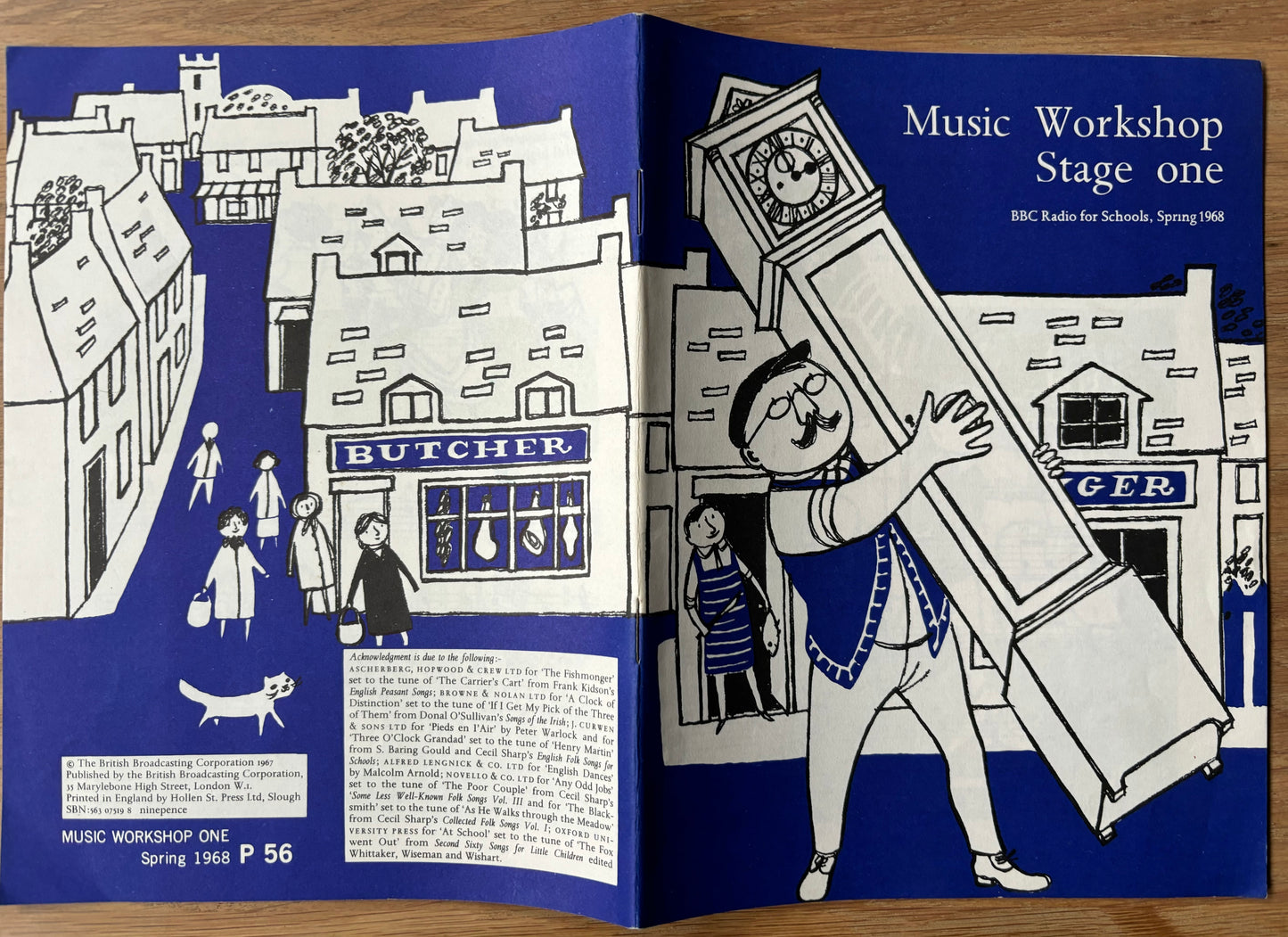 Ferelith Eccles- Williams MUSIC WORKSHOP 1968 BBC Radio For Schools - transpontinebooks