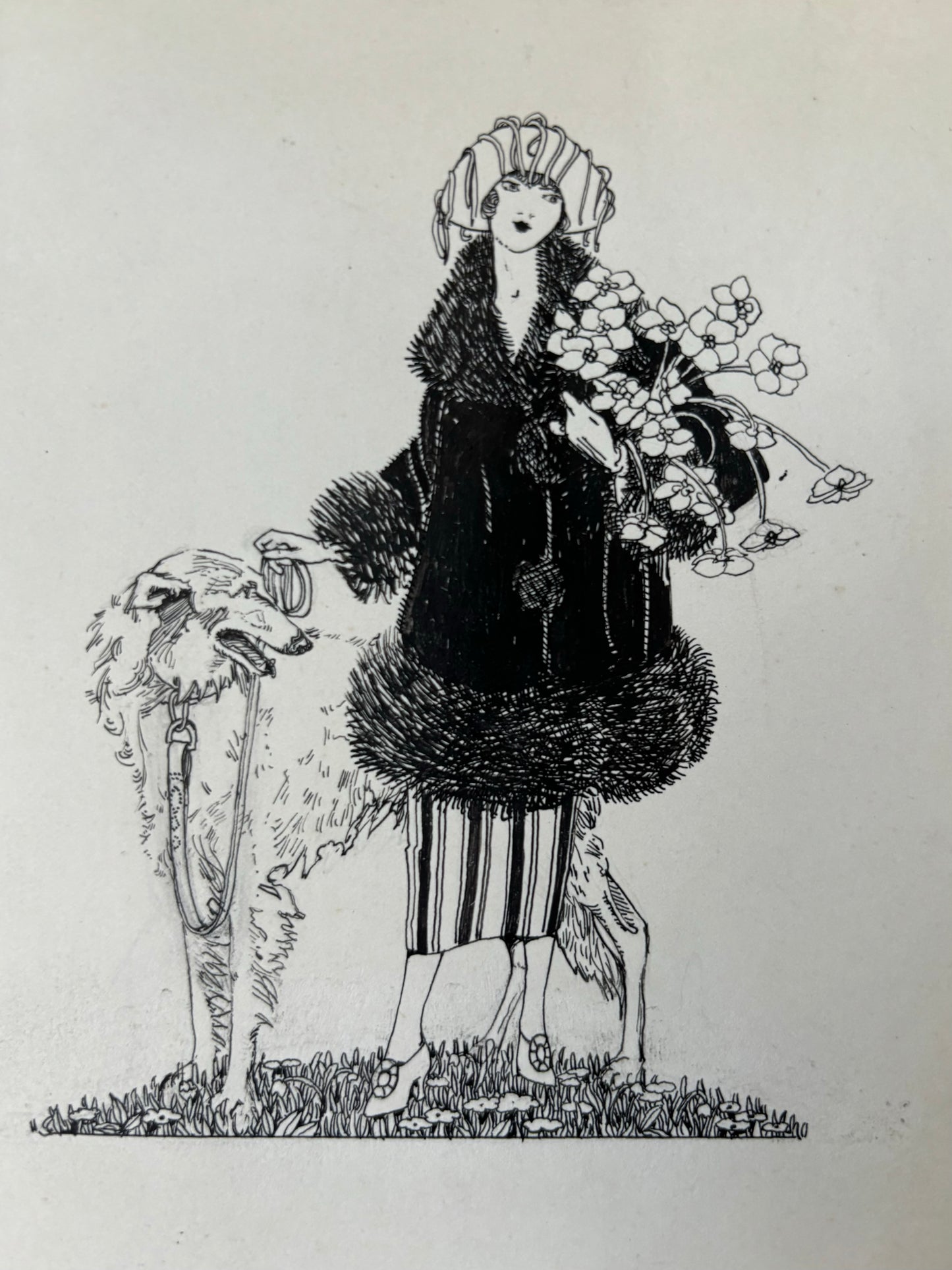 Original Artwork Illustration JESSIE ISABEL GARROW Glasgow School of Art