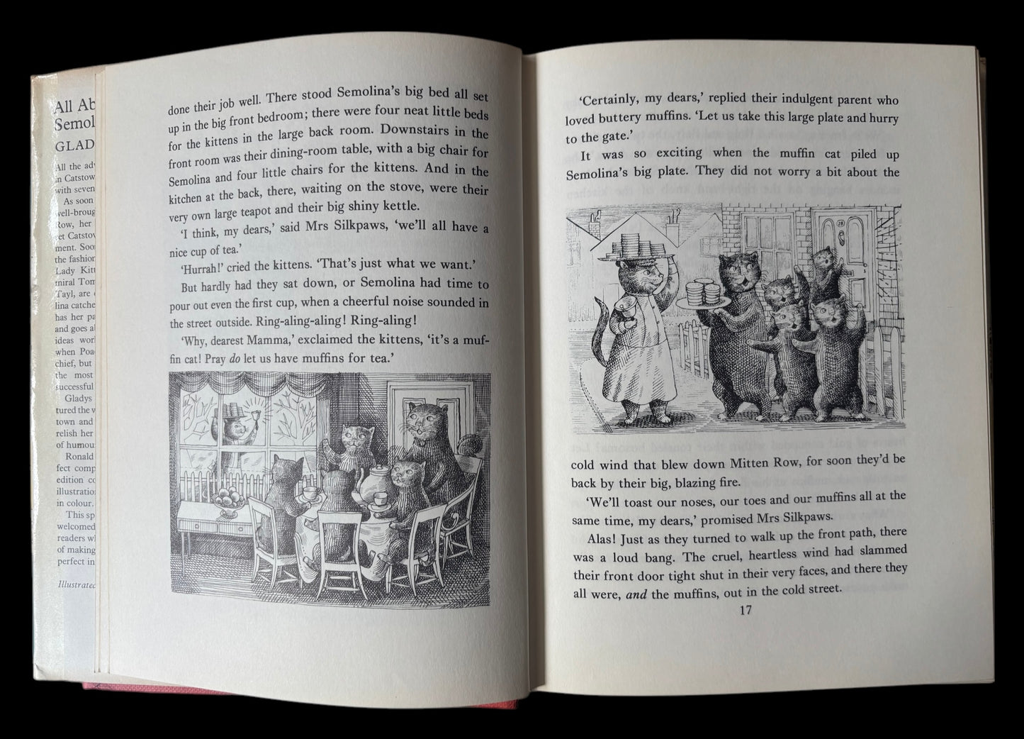 Ronald Ferns ALL ABOUT SEMOLINA SILKPAWS DJ 1st Ed 1972 Methuen Cat Story