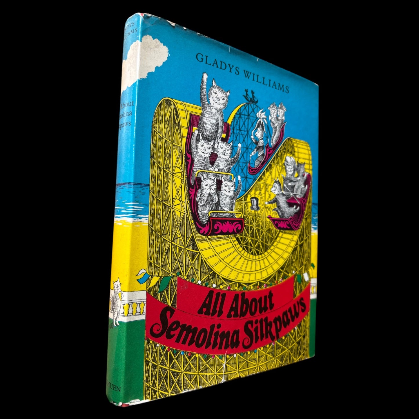 Ronald Ferns ALL ABOUT SEMOLINA SILKPAWS DJ 1st Ed 1972 Methuen Cat Story