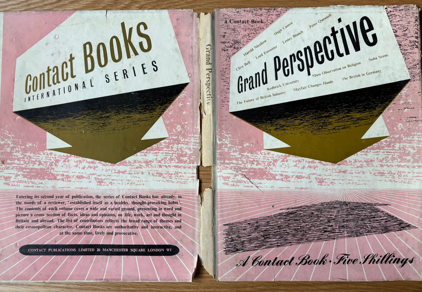 GRAND PERSPECTIVE 1947 DJ Town Planning Architecture CONTACT BOOK Susan Einzig
