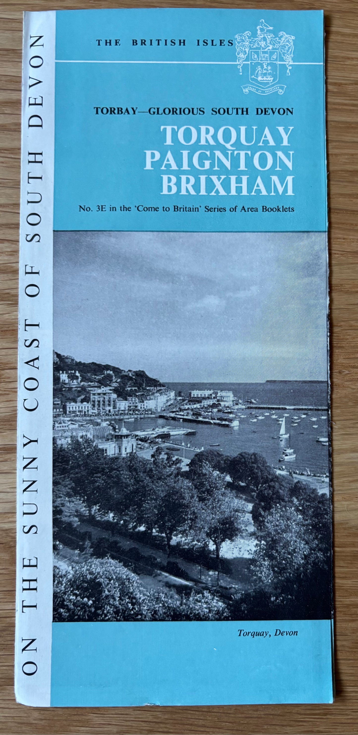 1950's TORQUAY PAIGNTON Come To Britain Leaflet No 3E BRIXHAM