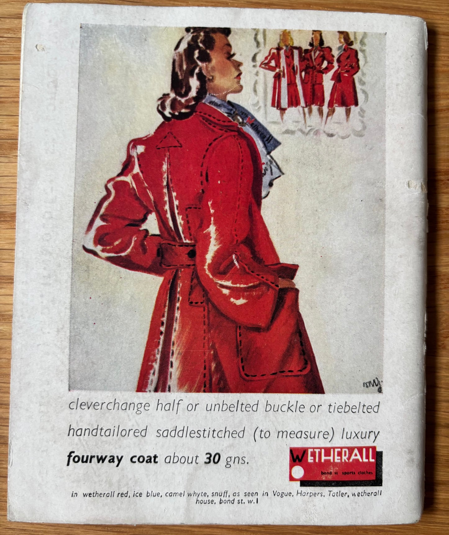 LONDON LEISURE Magazine Winter 1947 Listings Theatre Film
