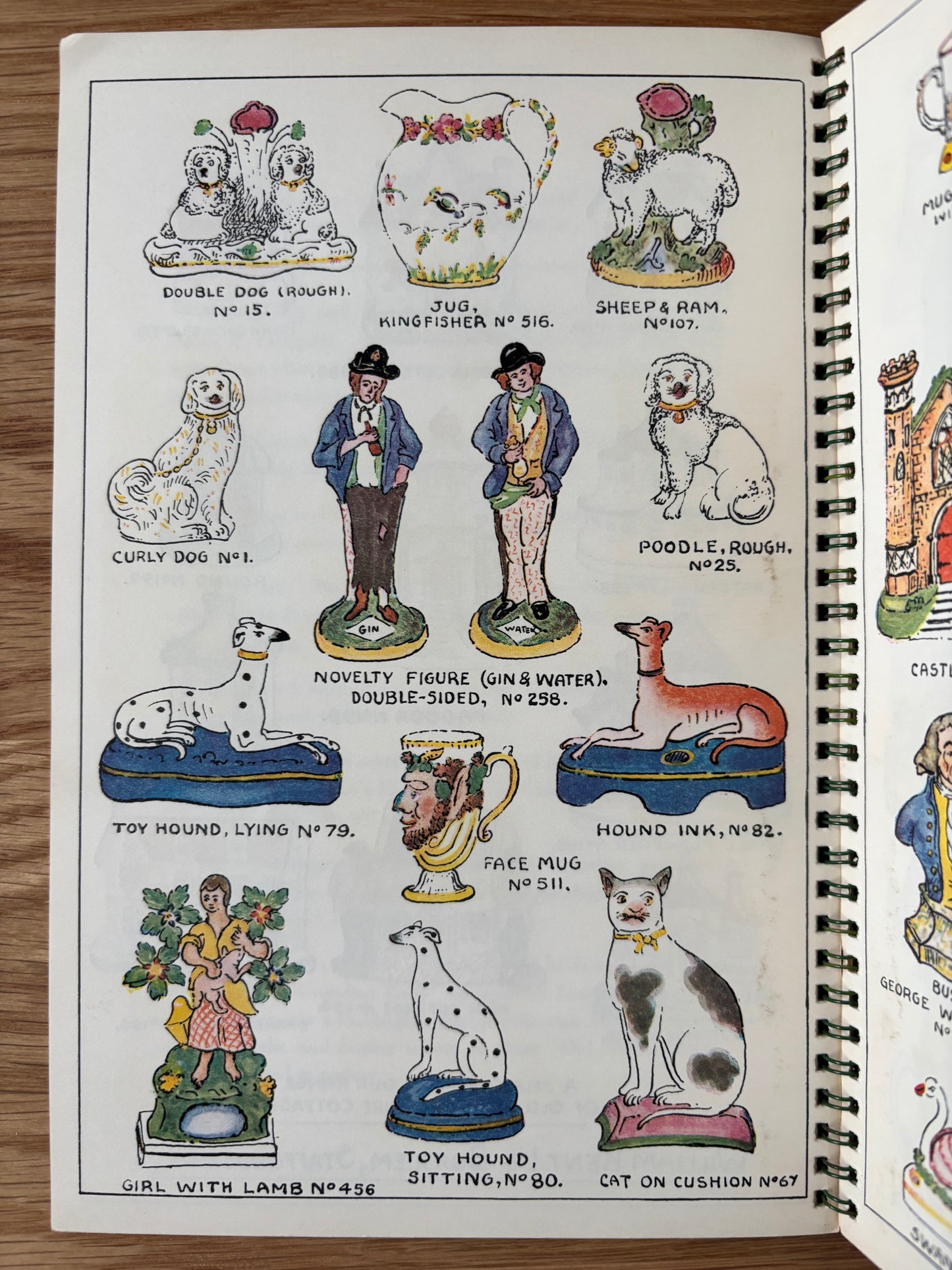 OLDE STAFFORDSHIRE WARE 1960 W H Kent BROCHURE