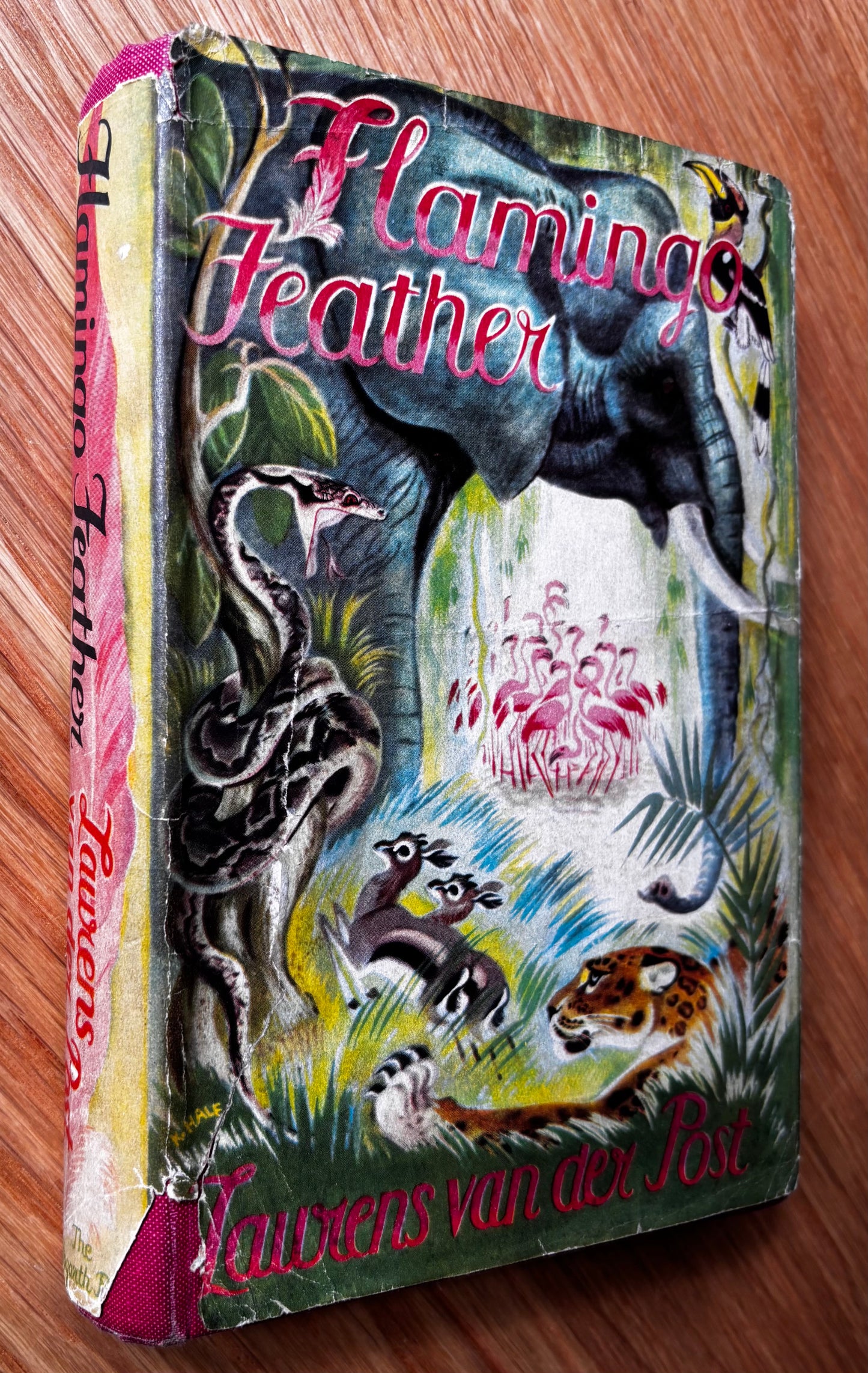 Kathleen Hale FLAMINGO FEATHER 1955 DJ 1st Laurens Van Der Post
