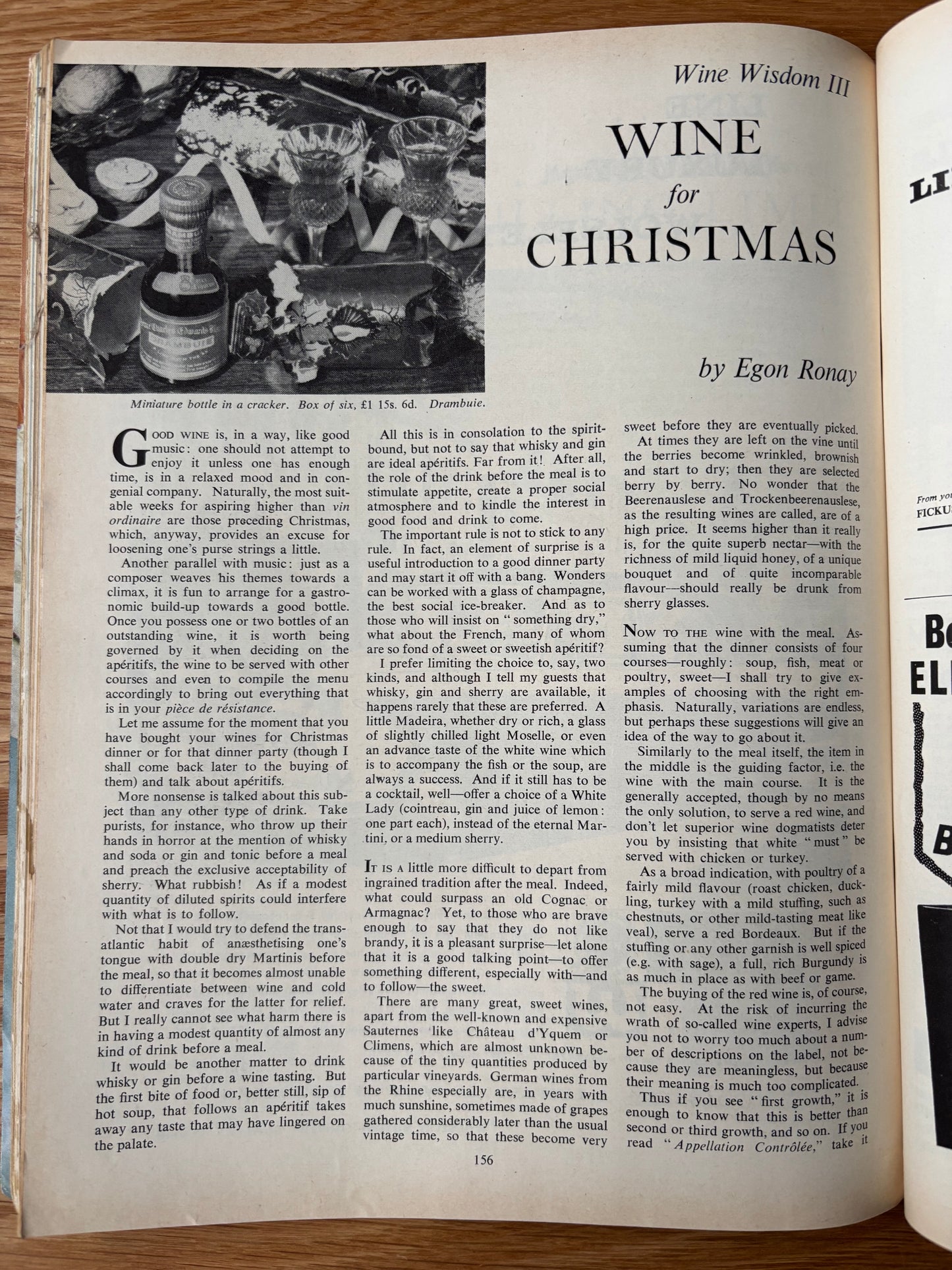 Audrey Stephenson HOMES AND GARDENS CHRISTMAS Magazine December 1960 ILLUSTRATED