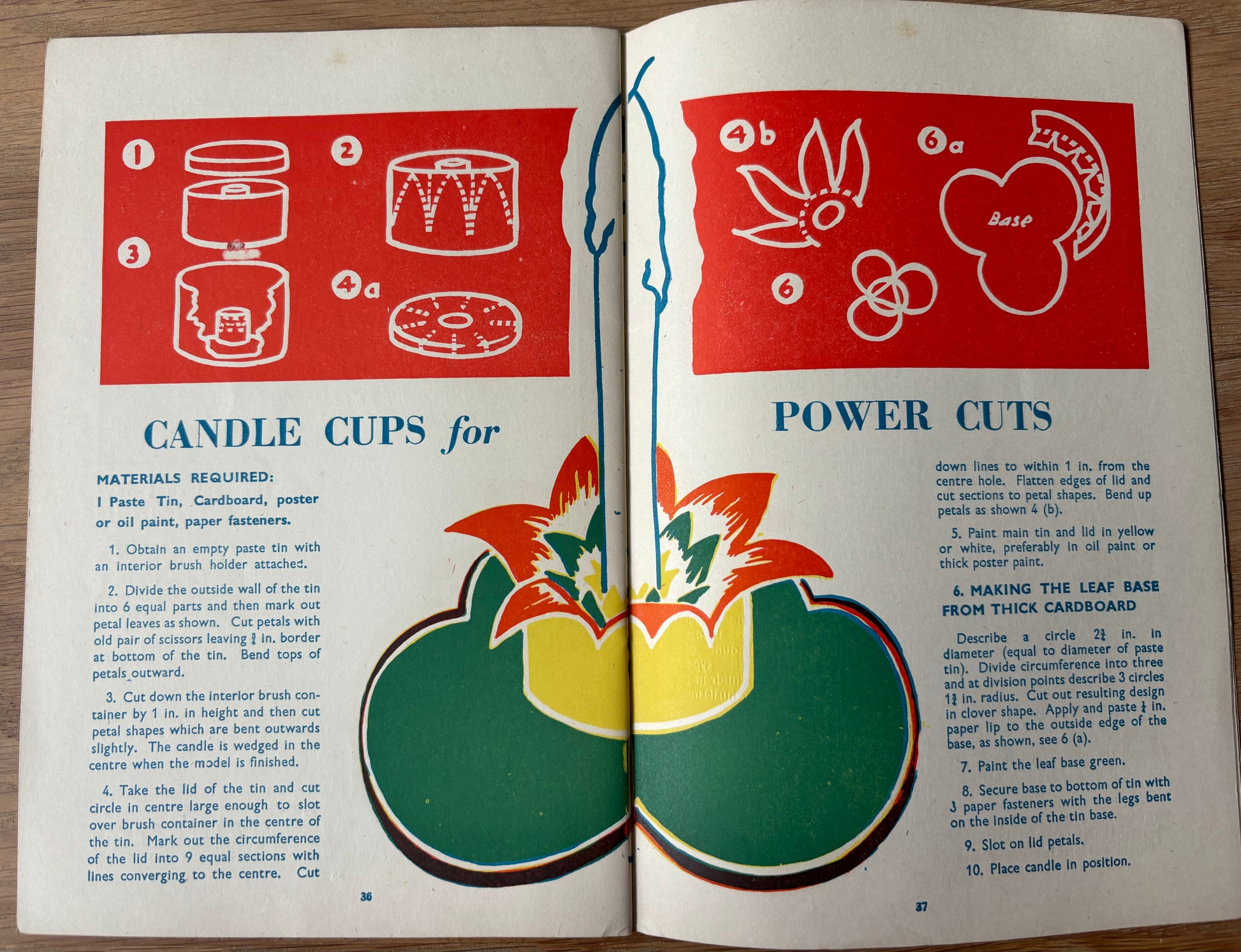 1951 ART AND CRAFT Decorating Boxes MAGAZINE CHILD EDUCATION May - transpontinebooks