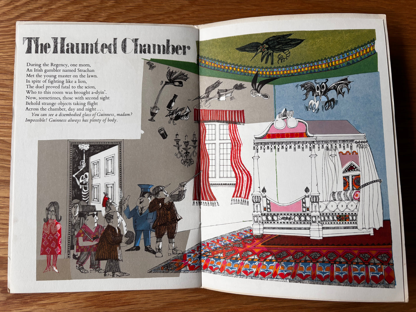 John Vernon Lord A VISIT TO BEDSYDE MANOR GUINNESS 1965 ILLUS BOOKLET