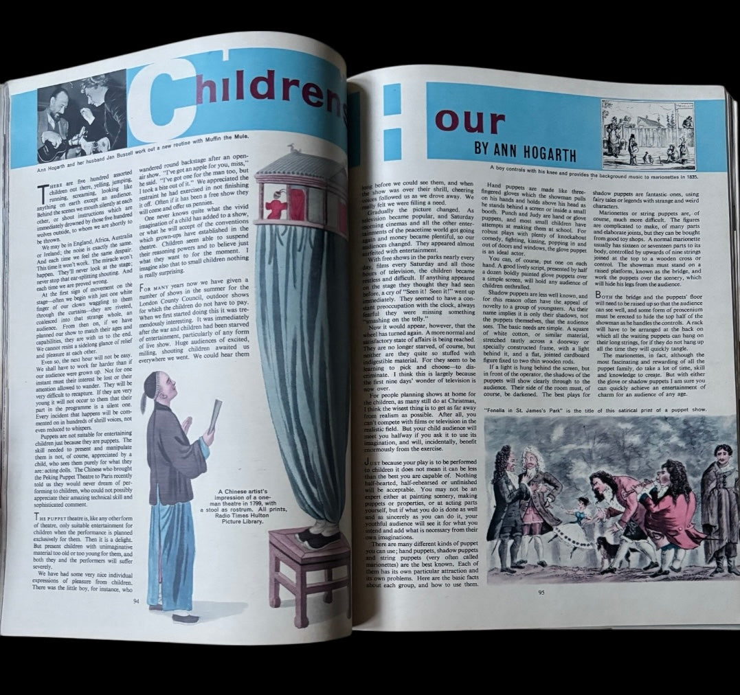 Val Biro HOMES AND GARDENS CHRISTMAS Magazine December 1962 ILLUSTRATED