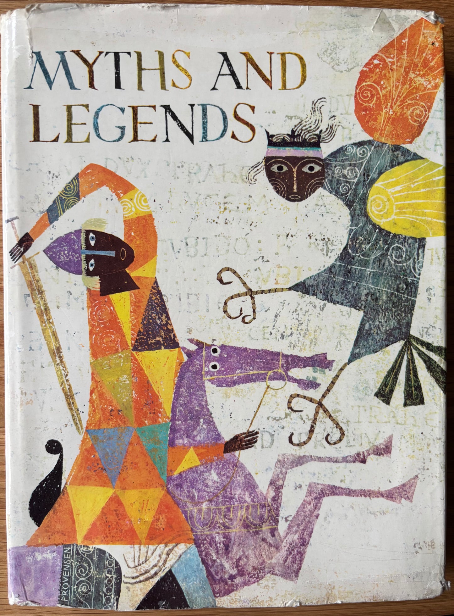 Alice & Martin Provensen MYTHS AND LEGENDS DJ 1960’s Greek Beowulf ANNE TERRY WAITE