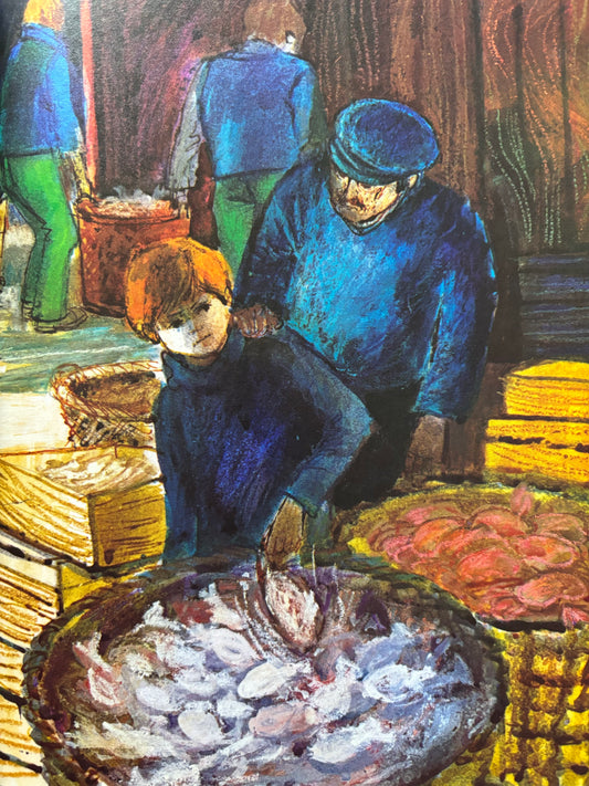 Doreen Roberts HARRY BY THE SEA 1st DJ Illustrated 1974 OUP Fishing Town
