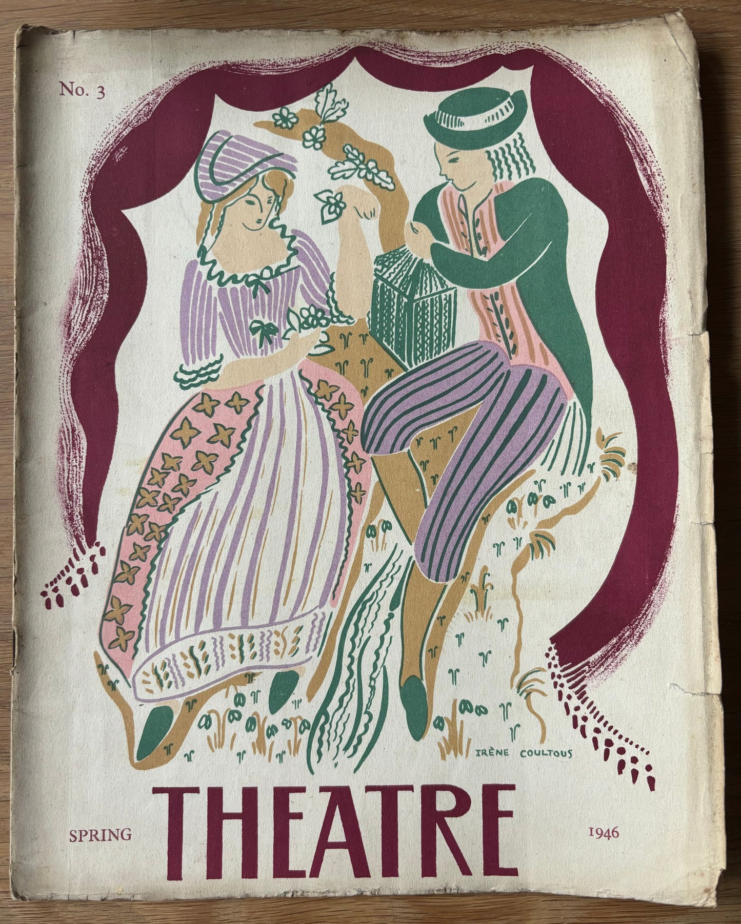 Irene Coultous THEATRE Magazine 1946 TOY THEATRE POLLOCK'S Bradford Civic Playhouse