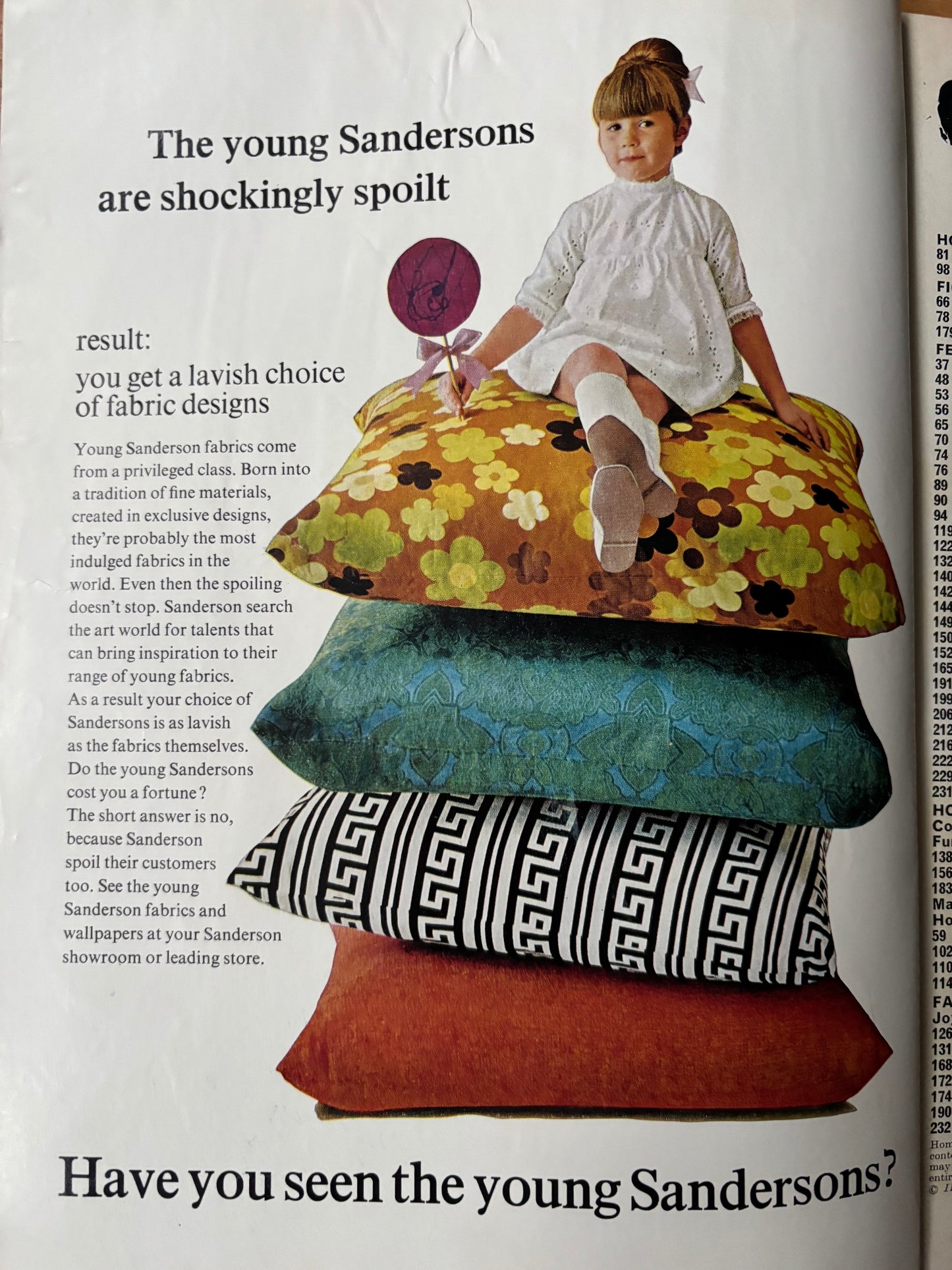HOMES AND GARDENS Magazine November 1969 Illustrated ADVERTS Michael Johnson RECIPES