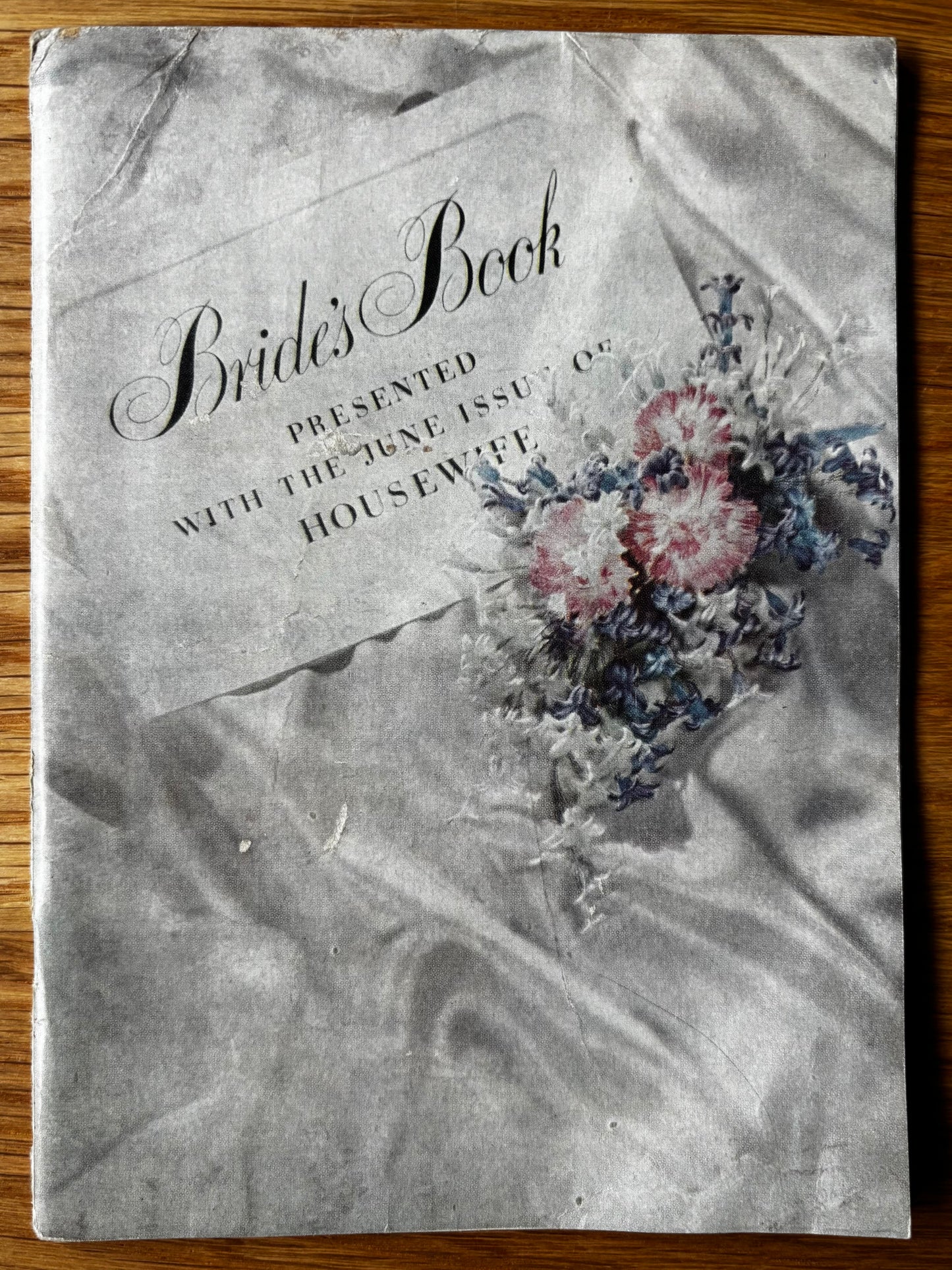Vintage 1950’s BRIDE'S BOOK WEDDING Housewife Magazine BOOKLET Adverts