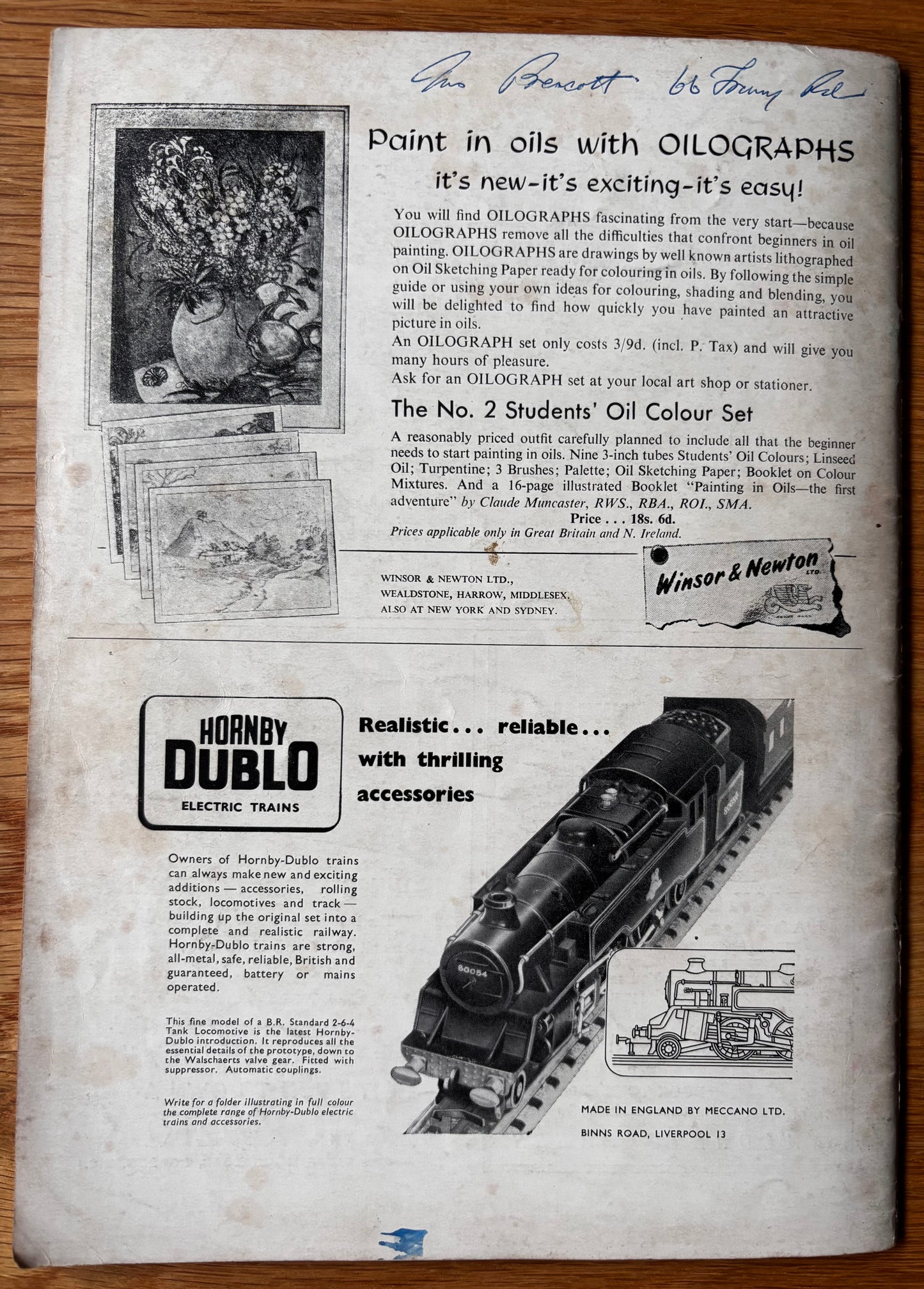 YOUNG ELIZABETHAN Magazine January 1955 Betty Swanwick Barbara Jones