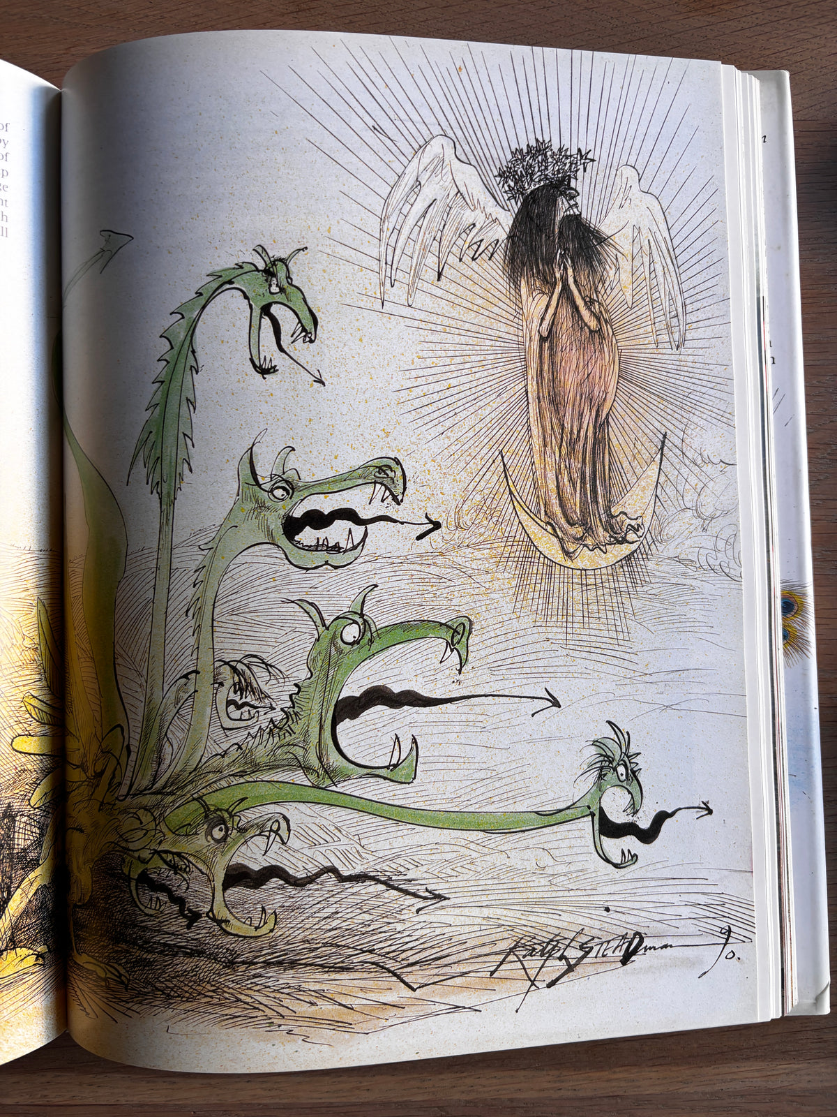 Ralph Steadman Signed THE GRAPES OF RALPH 1st 1992 DJ ILLUSTRATED Wine