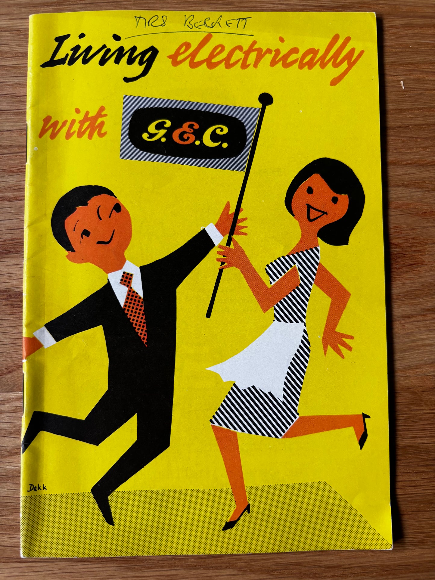 1950’s LIVING ELECTRICALLY GEC Dorrit Dekk Electric Cookers Fridge Heaters CATALOGUE