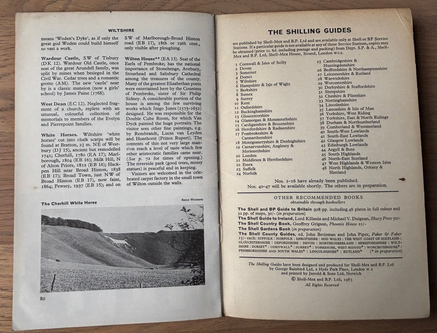 Keith Grant WILTSHIRE SHELL SHILLING GUIDE 1963 Illustrated Stonehenge