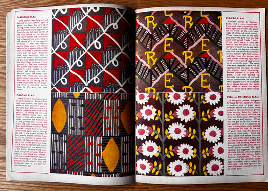 Vintage ART AND CRAFT EDUCATION CHRISTMAS MAGAZINE January 1954 School Crafts CHILD