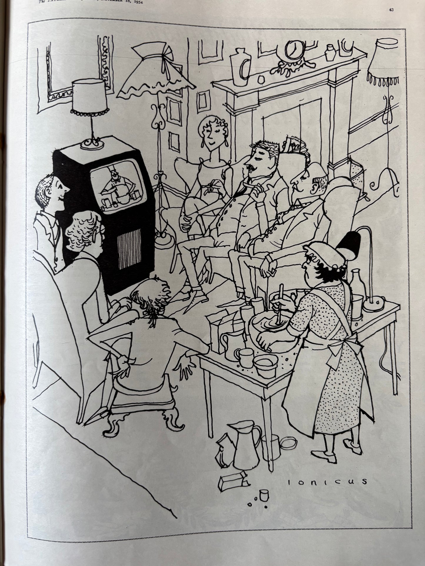 THE TATLER CHRISTMAS NUMBER November 16 1954 MAGAZINE Fred Banbury