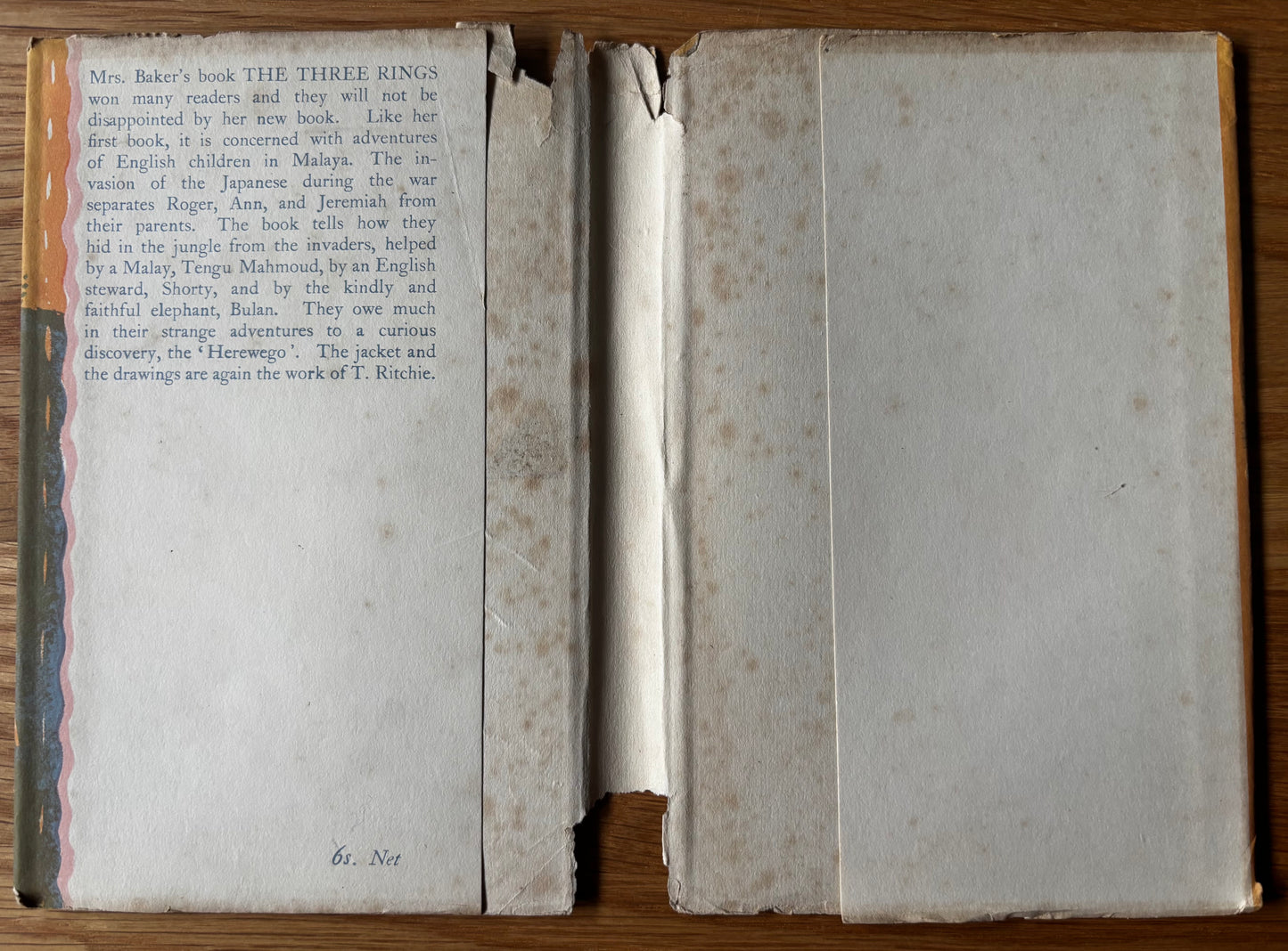 Trekkie Ritchie THE HEREWEGOES Hogarth Press 1948 Barbara Baker Parsons ILLUSTRATED