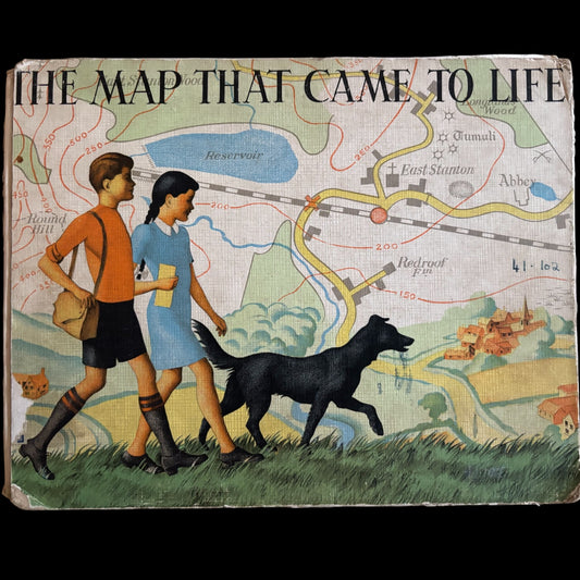 Ronald Lampitt THE MAP THAT CAME TO LIFE 1958 ILLUSTRATED OUP HB