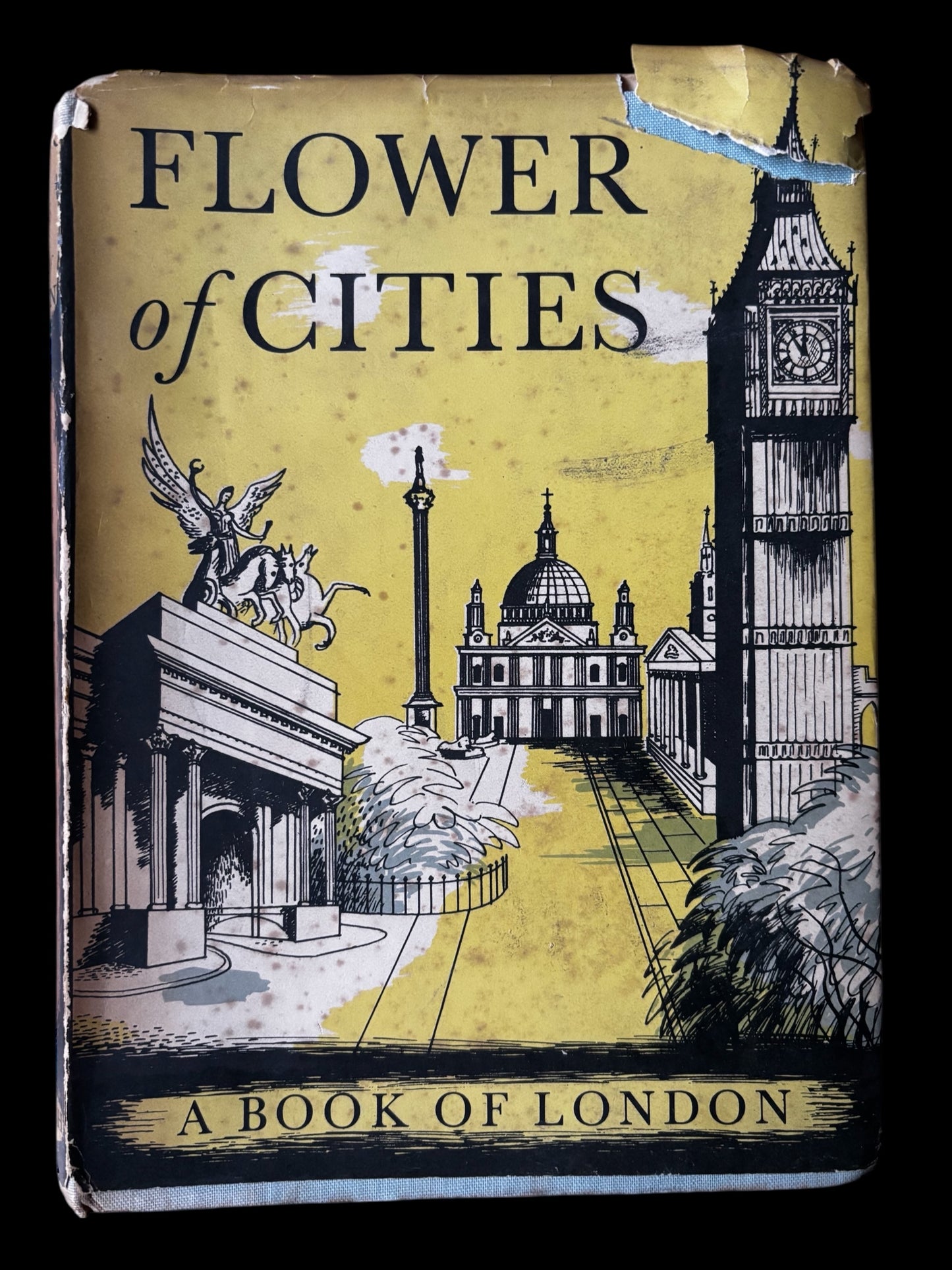 Barbara Jones FLOWER OF CITIES 1st Ed 1949 DJ Edward Bawden John Minton BOOK OF LONDON