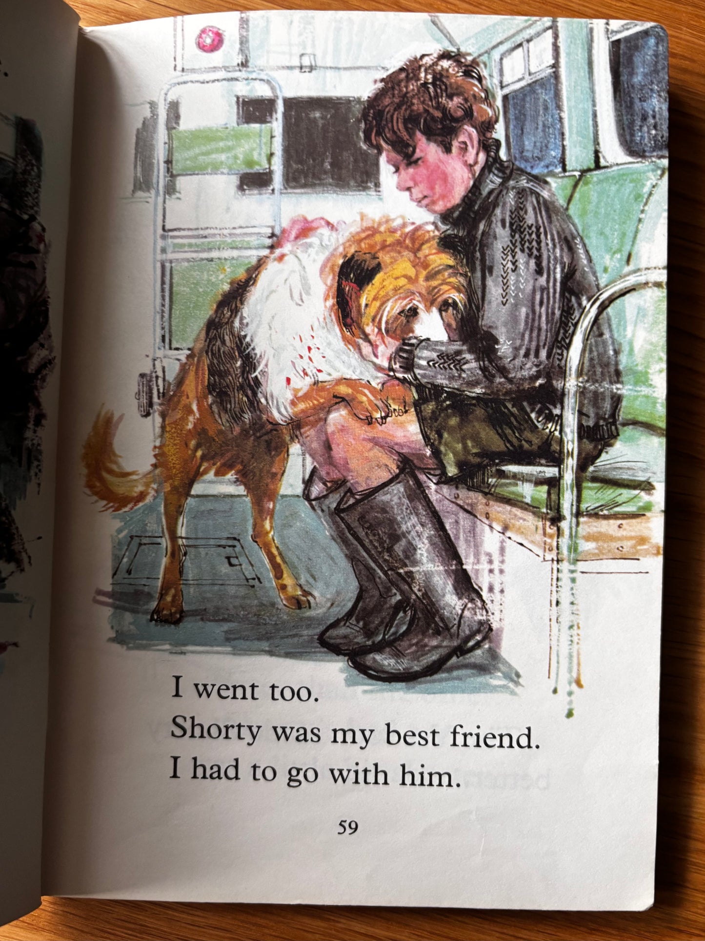 Trevor Stubley SHORTY THE HERO Dog Story Reading Book 1971 ILLUSTRATED GINN