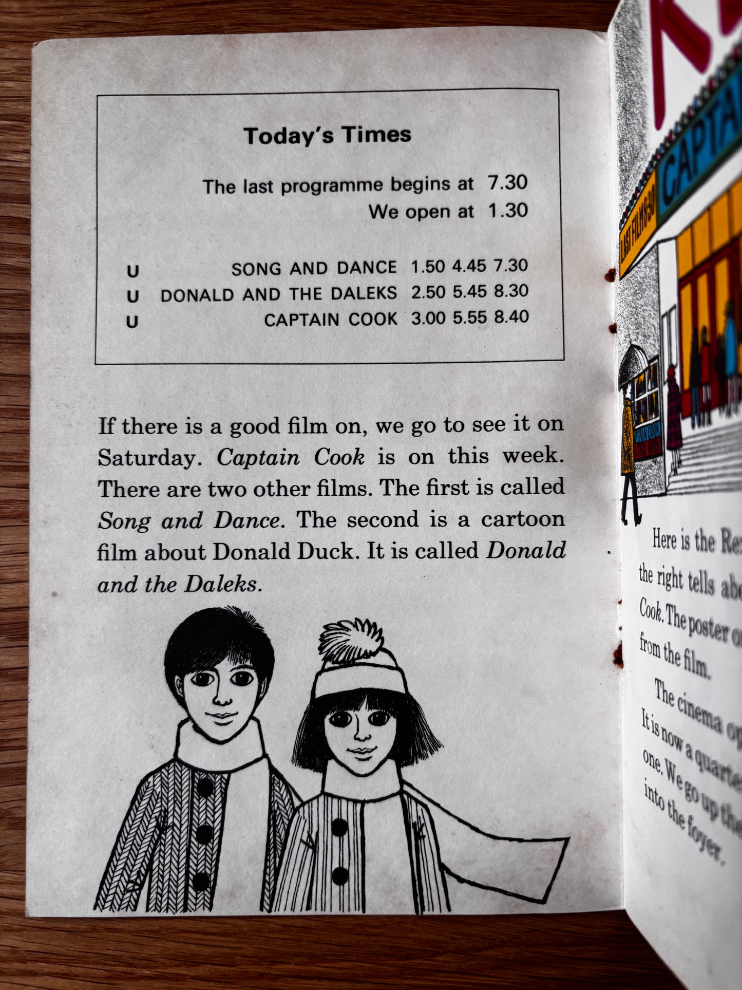 Jill McDonald CINEMA Matter Of Fact METHUEN Norman Geddes Reading Book
