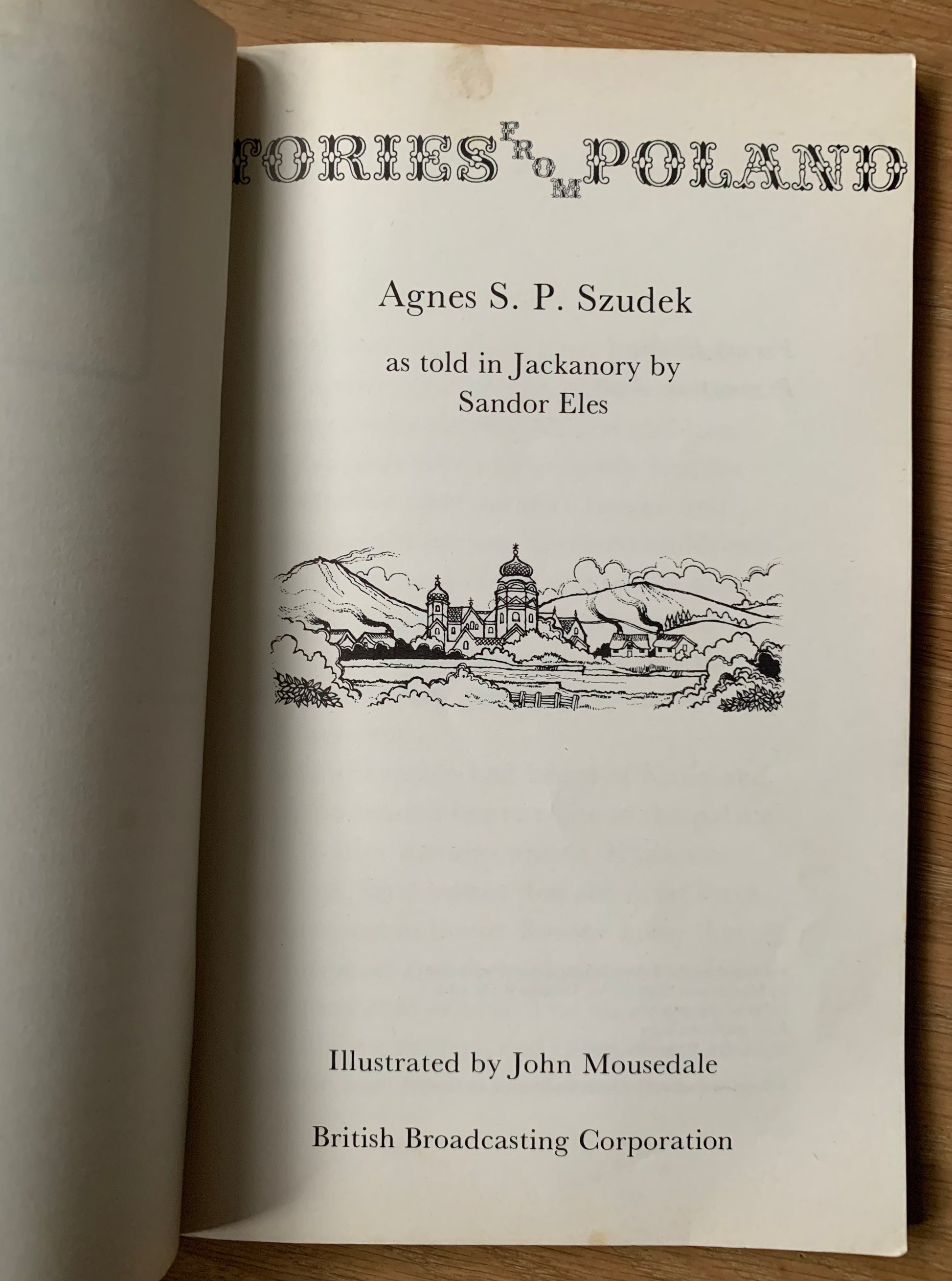 John Mousdale STORIES FROM POLAND JACKANORY BBC Publications Agnes Szudek - transpontinebooks