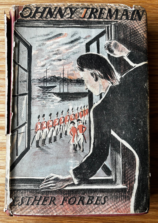 Trekkie Ritchie JOHNNY TREMAIN Chatto & Windus  1941 DJ 1st Esther Forbes Parsons