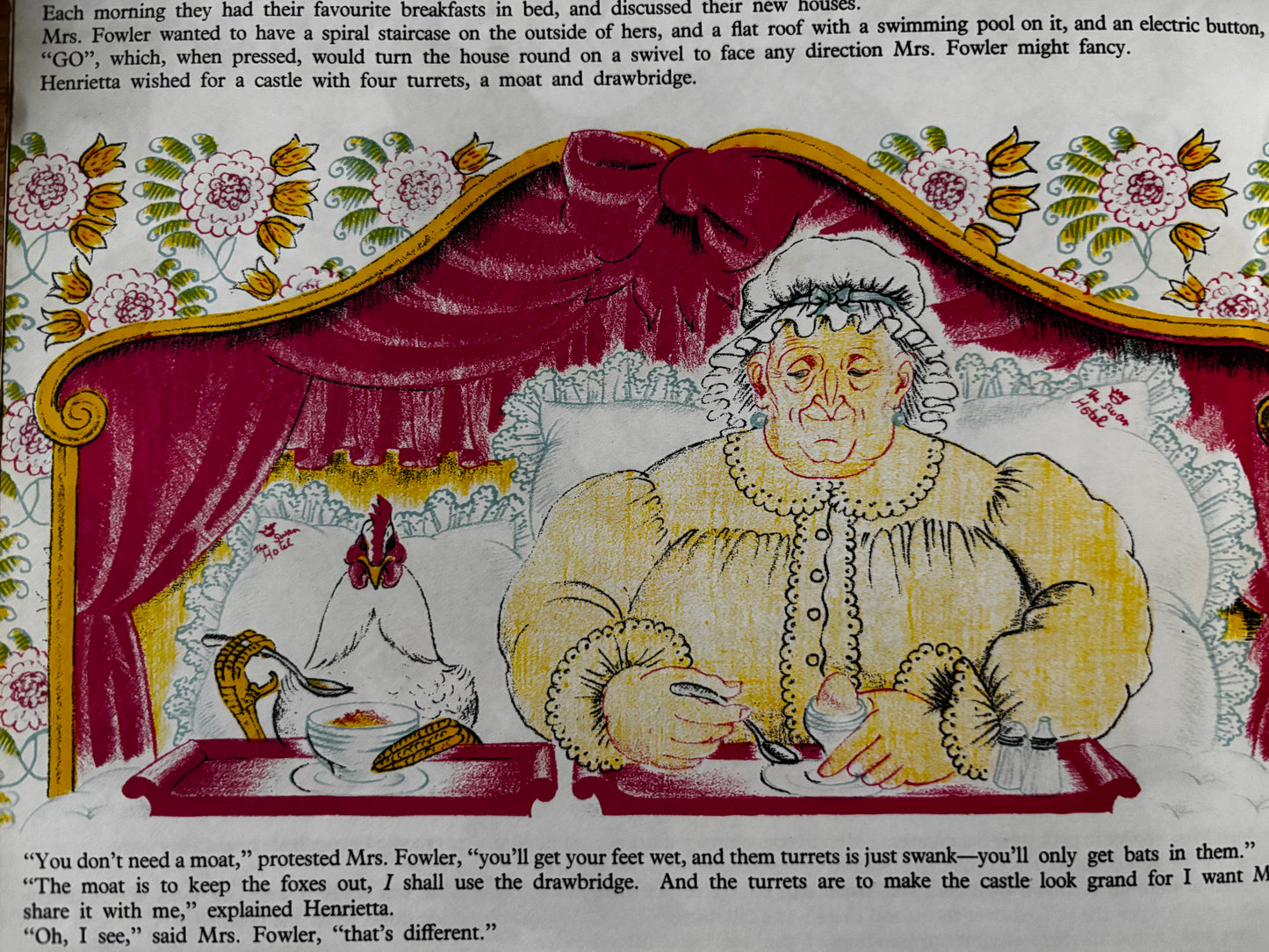 Kathleen Hale HENRIETTA THE FAITHFUL HEN 1946 HB Illustrated STORY