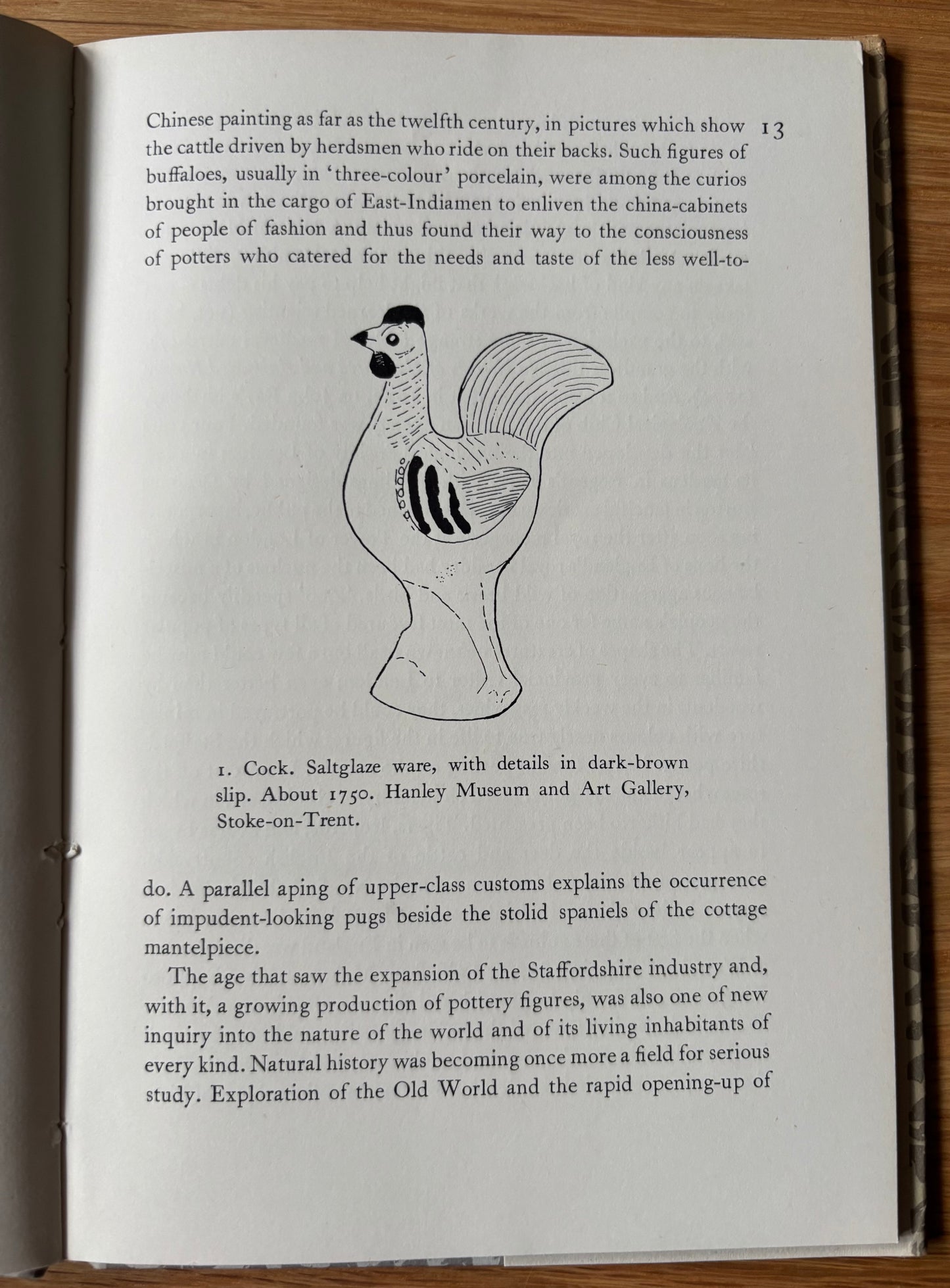 Peggy Jeremy ANIMALS IN STAFFORDSHIRE POTTERY King Penguin Book DJ 1953 Bernard Rackham