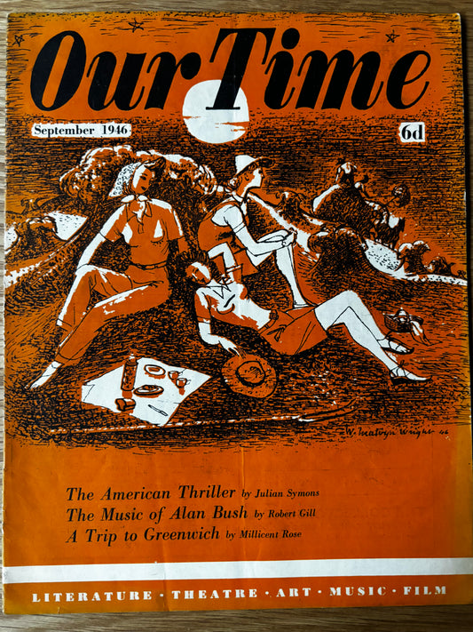 OUR TIME Magazine September 1946 Midland Designers Group Alan Bush GREENWICH