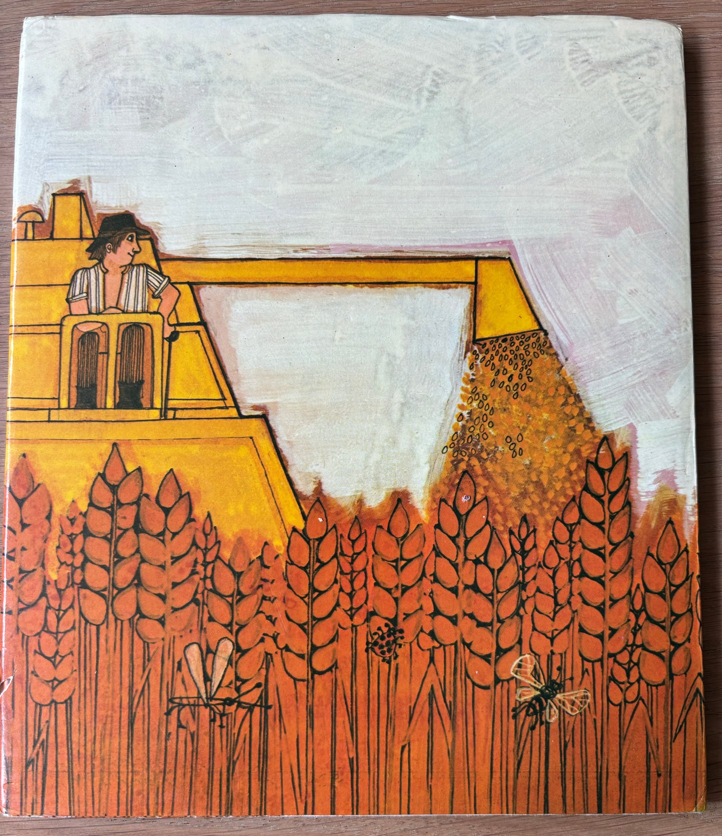 Joan Hickson FARMER BARNES AND THE HARVEST DOLL 1977 DJ 1st Ed John Cunliffe Andre Deutsch - transpontinebooks